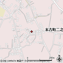 鹿児島県曽於市末吉町二之方6207-3周辺の地図