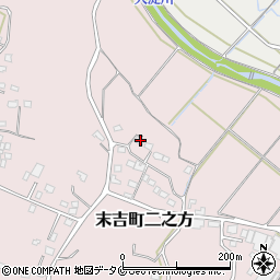 鹿児島県曽於市末吉町二之方2821周辺の地図