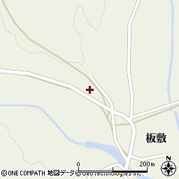 宮崎県日南市板敷4971-17周辺の地図