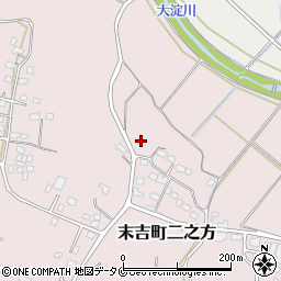 鹿児島県曽於市末吉町二之方2822周辺の地図