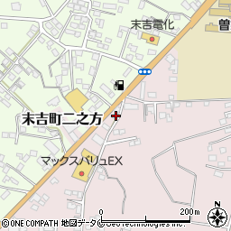 鹿児島県曽於市末吉町二之方6038周辺の地図