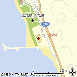 江口蓬莱館周辺の地図