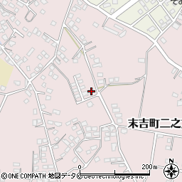 鹿児島県曽於市末吉町二之方6177周辺の地図