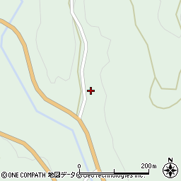 宮崎県日南市酒谷甲1361周辺の地図
