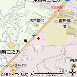 鹿児島県曽於市末吉町二之方6062周辺の地図