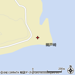 鵜戸崎灯台周辺の地図