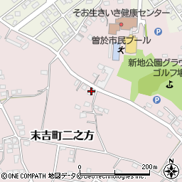 鹿児島県曽於市末吉町二之方5829周辺の地図