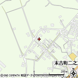 鹿児島県曽於市末吉町諏訪方7901周辺の地図