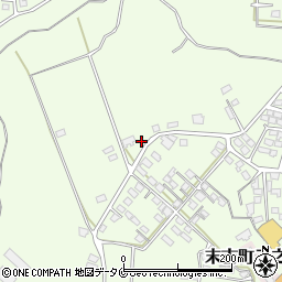 鹿児島県曽於市末吉町諏訪方7882周辺の地図