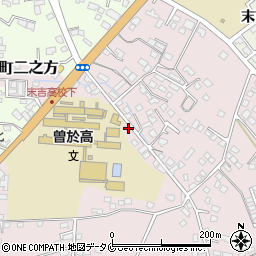 鹿児島県曽於市末吉町二之方6157周辺の地図