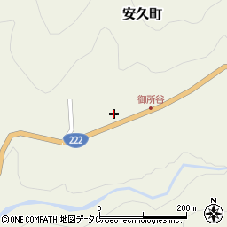 宮崎県都城市安久町3479周辺の地図