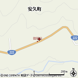 宮崎県都城市安久町3472周辺の地図