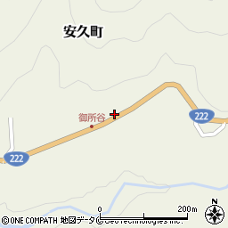 宮崎県都城市安久町3470周辺の地図