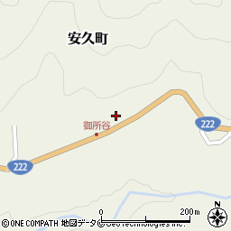 宮崎県都城市安久町3474周辺の地図