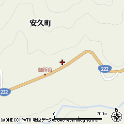 宮崎県都城市安久町3475-4周辺の地図