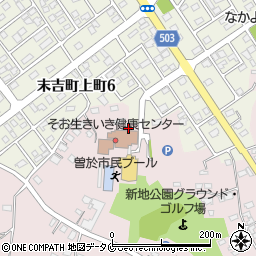 鹿児島県曽於市末吉町二之方2384周辺の地図