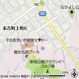 鹿児島県曽於市末吉町二之方2410周辺の地図