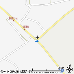 坂元郵便局周辺の地図