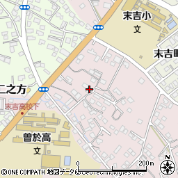 鹿児島県曽於市末吉町二之方6399周辺の地図