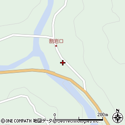 宮崎県日南市酒谷甲4127周辺の地図