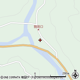 宮崎県日南市酒谷甲4127-6周辺の地図