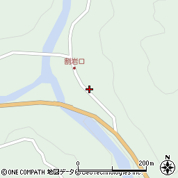 宮崎県日南市酒谷甲4132周辺の地図