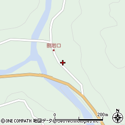 宮崎県日南市酒谷甲4129周辺の地図