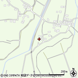 鹿児島県曽於市末吉町諏訪方7592周辺の地図