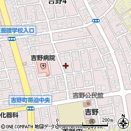 メゾネット吉野桜 鹿児島市 アパート の住所 地図 マピオン電話帳