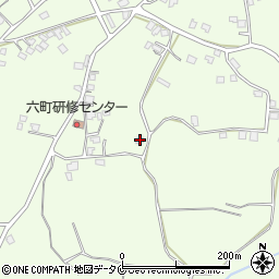 鹿児島県曽於市末吉町諏訪方6310周辺の地図