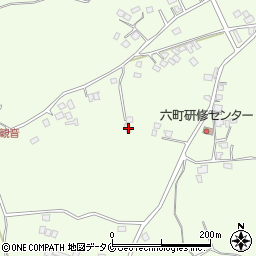 鹿児島県曽於市末吉町諏訪方6399周辺の地図