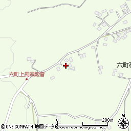 鹿児島県曽於市末吉町諏訪方6407周辺の地図