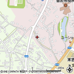 鹿児島県曽於市末吉町二之方6378周辺の地図