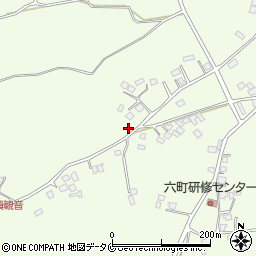 鹿児島県曽於市末吉町諏訪方7163周辺の地図