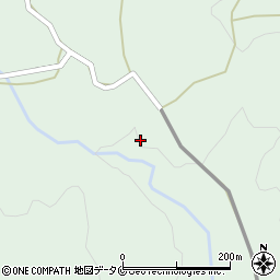 宮崎県日南市酒谷甲2668周辺の地図
