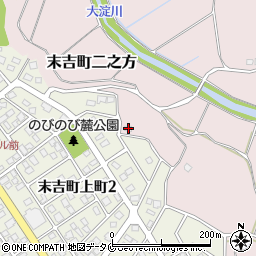 鹿児島県曽於市末吉町二之方2535周辺の地図