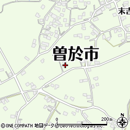 鹿児島県曽於市末吉町諏訪方6171周辺の地図