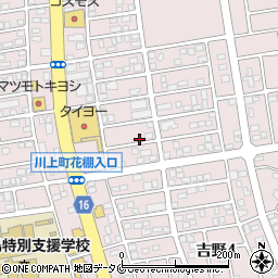 ジョイフル 鹿児島吉野店周辺の地図
