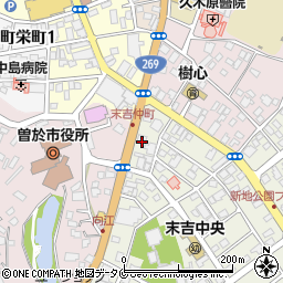 南日本銀行末吉支店 ＡＴＭ周辺の地図