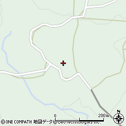 宮崎県日南市酒谷甲2654周辺の地図