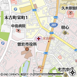 曽於市ふれあい教室周辺の地図