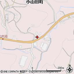 鹿児島県鹿児島市小山田町7644周辺の地図