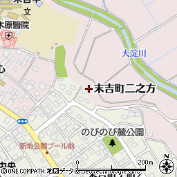 鹿児島県曽於市末吉町二之方2510周辺の地図