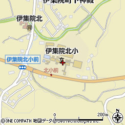 日置市立伊集院北小学校周辺の地図