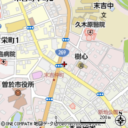 鹿児島県曽於市末吉町二之方2147周辺の地図