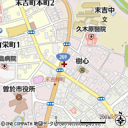 鹿児島県曽於市末吉町二之方2146-2周辺の地図