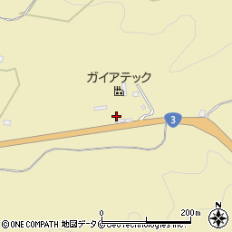 株式会社ガイアテック　生コン・アスコン伊集院工場周辺の地図