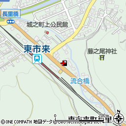 ＥＮＥＯＳ東市来ＳＳ周辺の地図