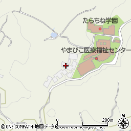 みなよし療護園周辺の地図