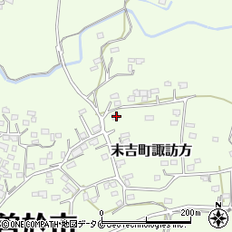鹿児島県曽於市末吉町諏訪方6127周辺の地図